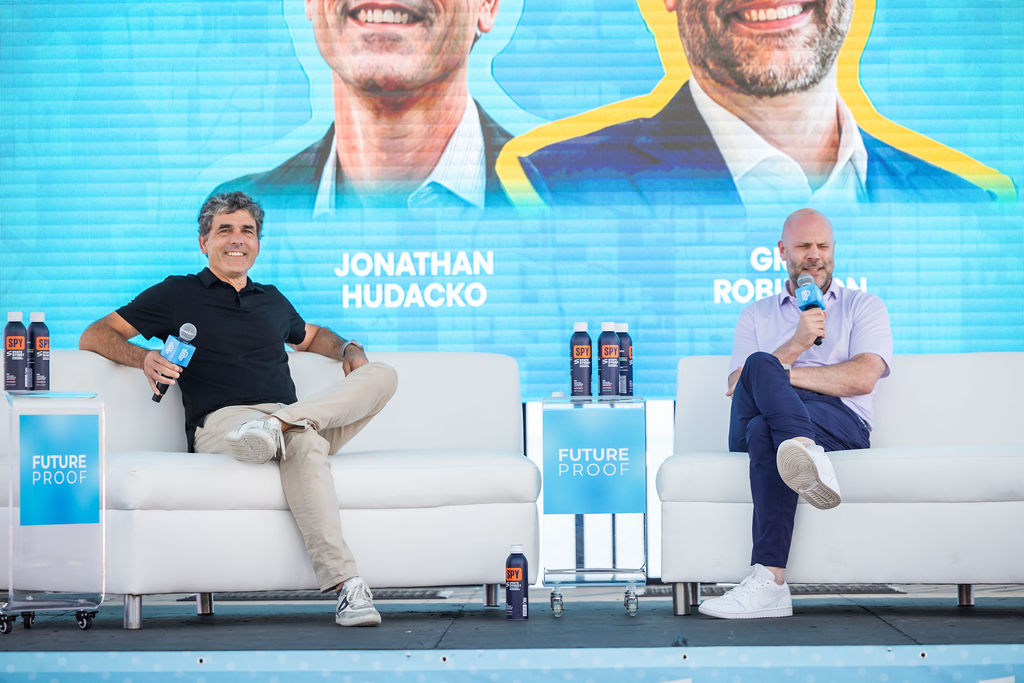 Jonathan Hudacko and Greg Robinson talk AI tax planning software at Future Proof Jonathan Hudacko and Greg Robinson talk AI tax planning software at Future Proof